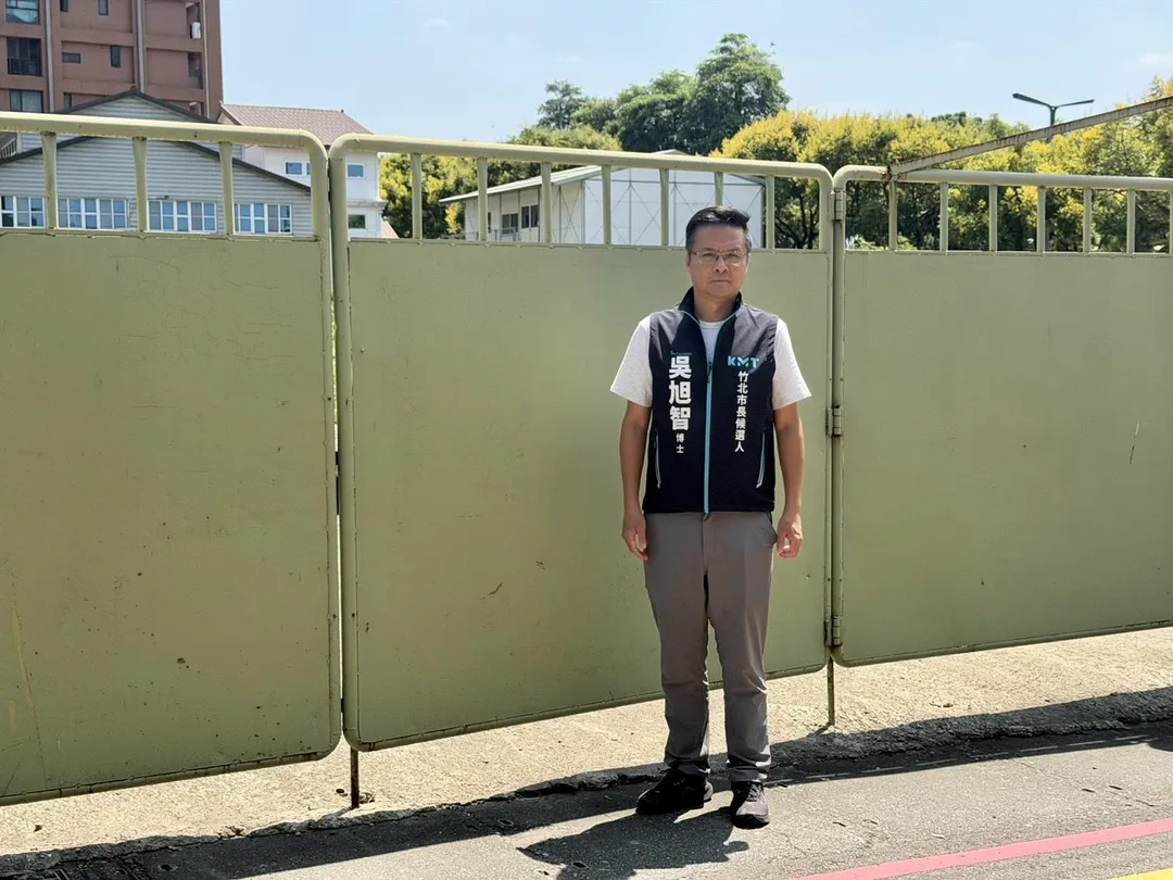 國民黨竹北市長參選人吳旭智。(圖/吳旭智辦公室提供)
