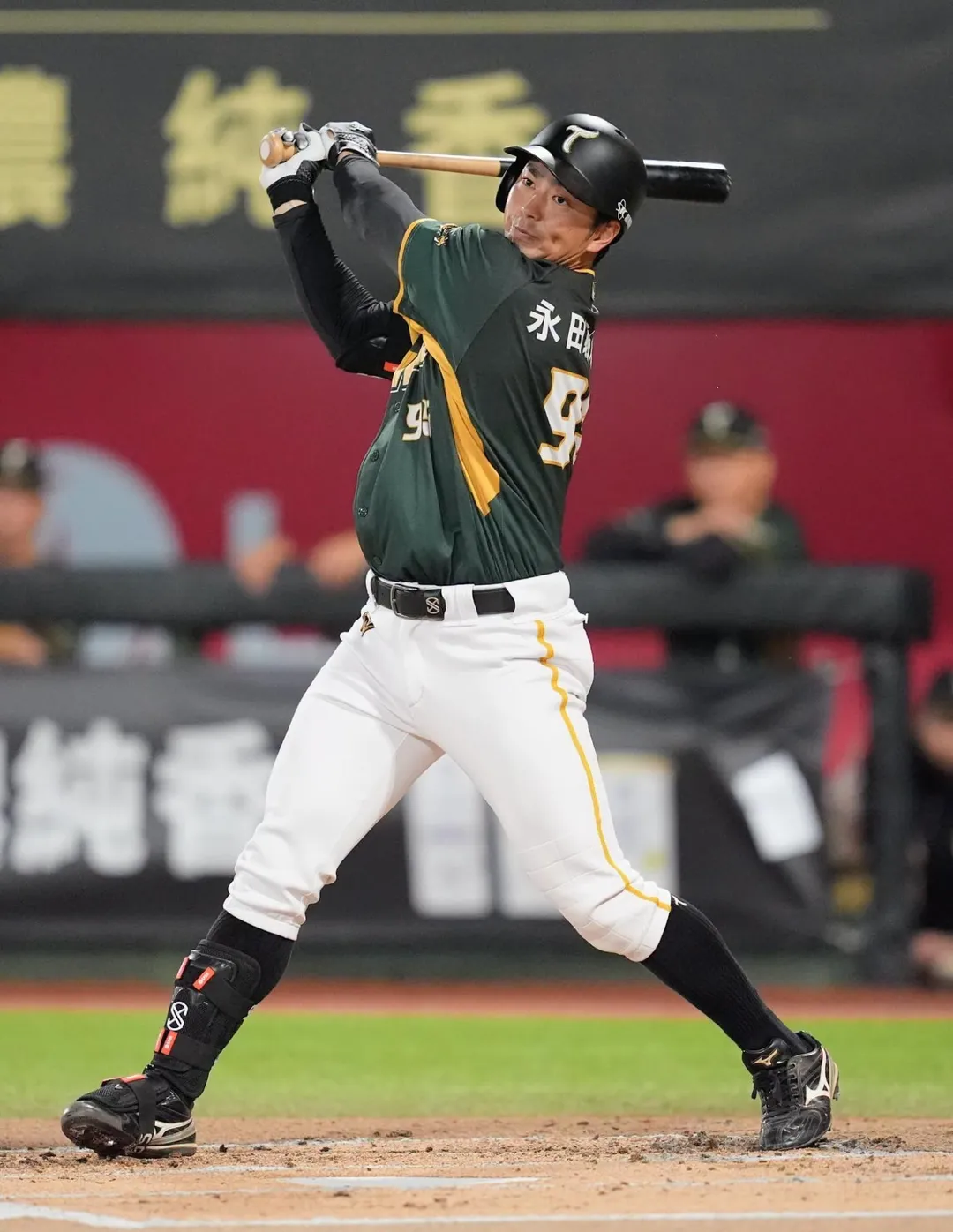 永田颯太郎昨有1安打獲2保送。（圖／翻攝自台鋼雄鷹臉書）