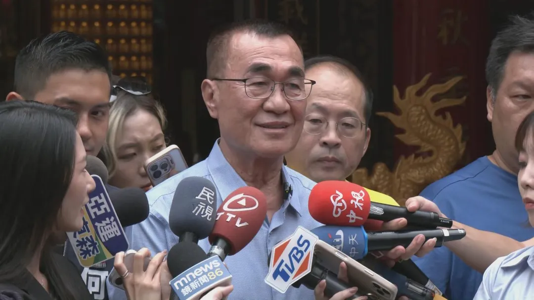 被問是否在新北感受到「洋流」，李四川表示：我覺得有川流不息（攝自中天新聞）