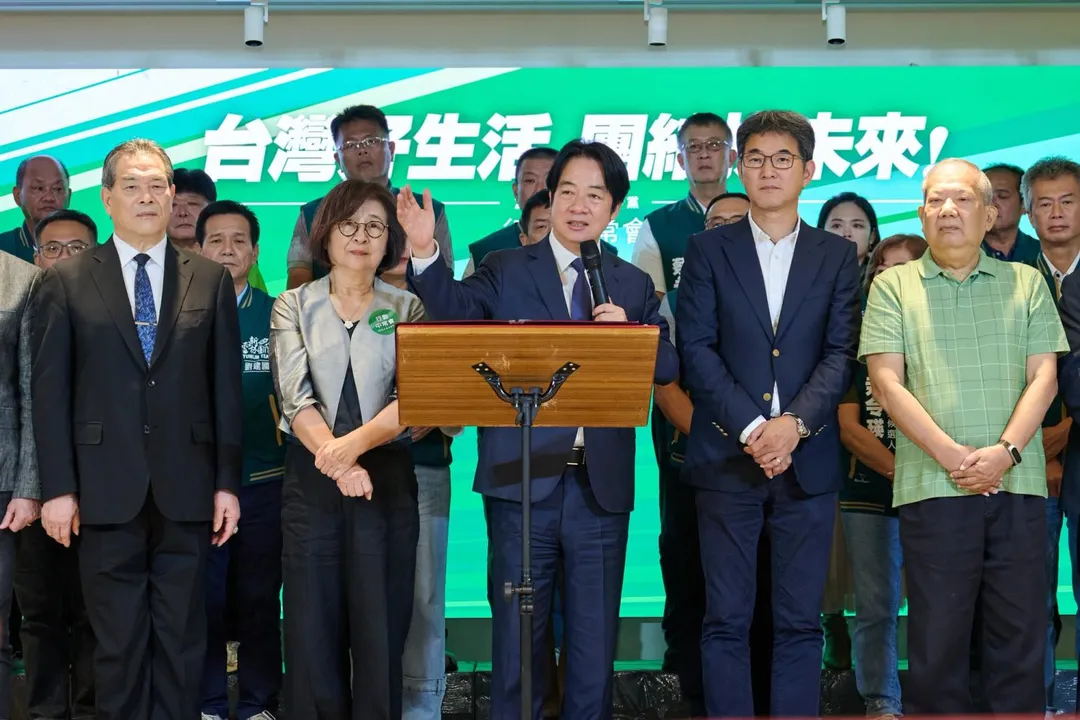 賴清德總統宣布擔任雲林縣長參選人劉建國的競總主委。(圖/劉建國臉書)