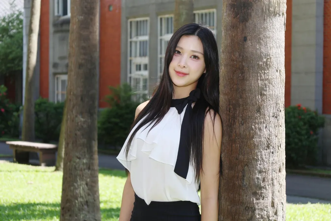 禹惠俊正式加盟洋基女孩，期待能給台灣粉絲新感受。（圖／譚兆青攝）