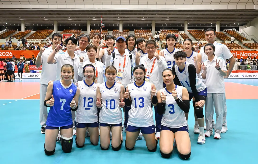 中華女排8強戰遭日本直落三無緣4強。(圖/中華奧會提供)