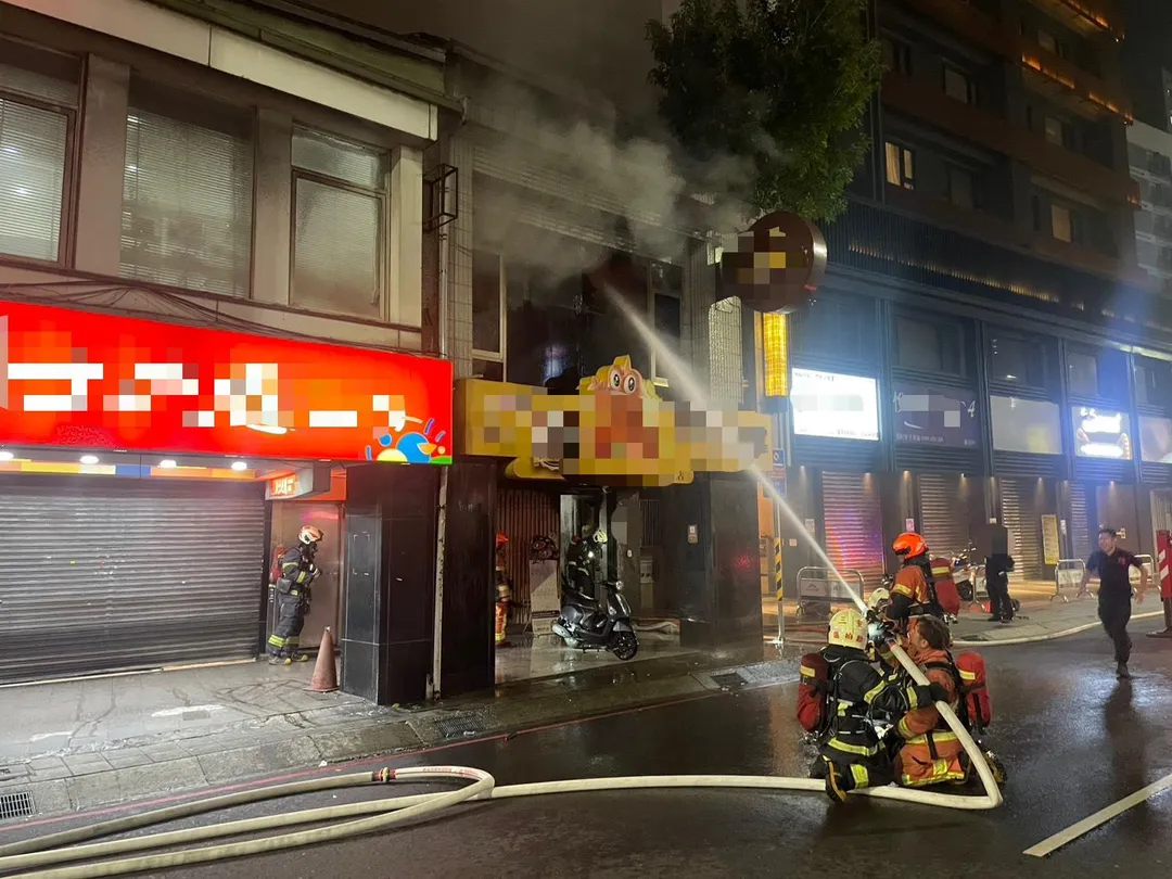 火災現場。(圖/警方提供)