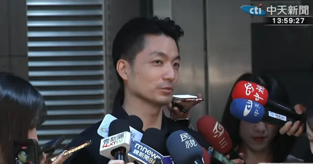 蔣萬安21日下午受訪。（圖／中天新聞）