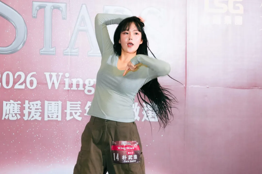 朴武珠擅長多種舞蹈風格,挑戰登上台灣應援舞台。(圖/桂田文創提供)