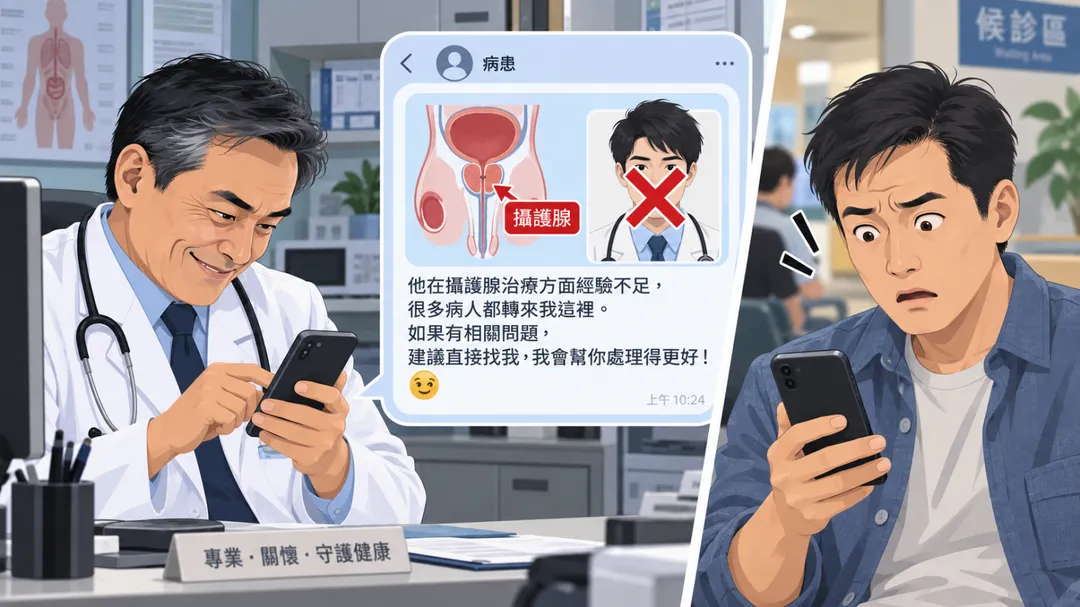 林克勲傳簡訊酸同事「技術不好」攬病患，涉違個資法遭調查。（圖／示意圖／AI生成）