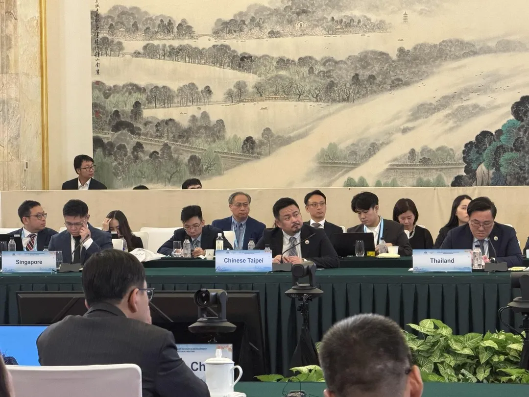 洪申翰提到在AI與科技創新的時代讓科技發展與勞工權益形成雙贏。（圖／勞動部提供）