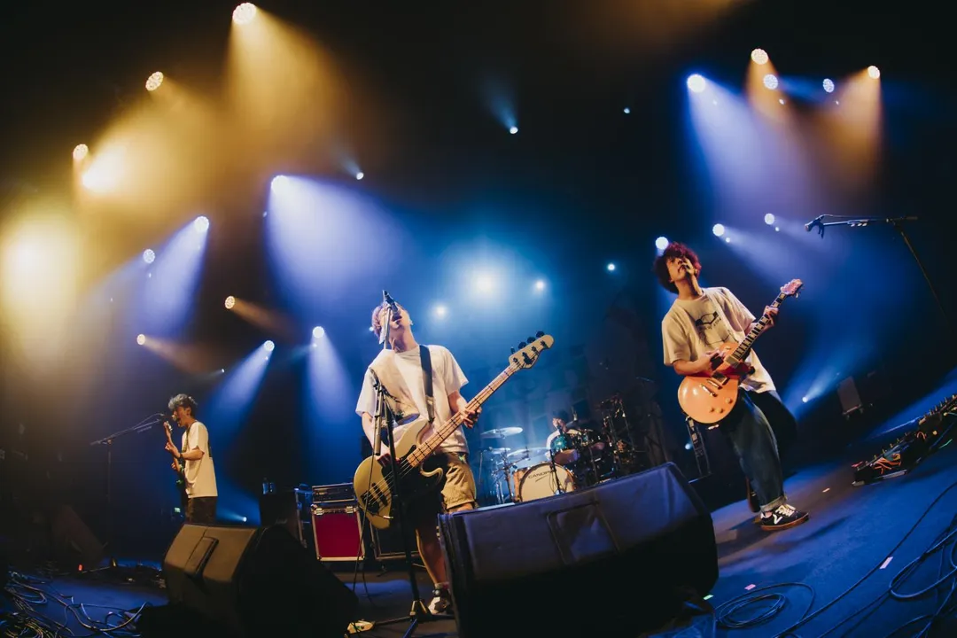 04 Limited Sazabys在台中場感謝當年台灣人在311地震對日本的付出。(圖/好玩國際文化提供)