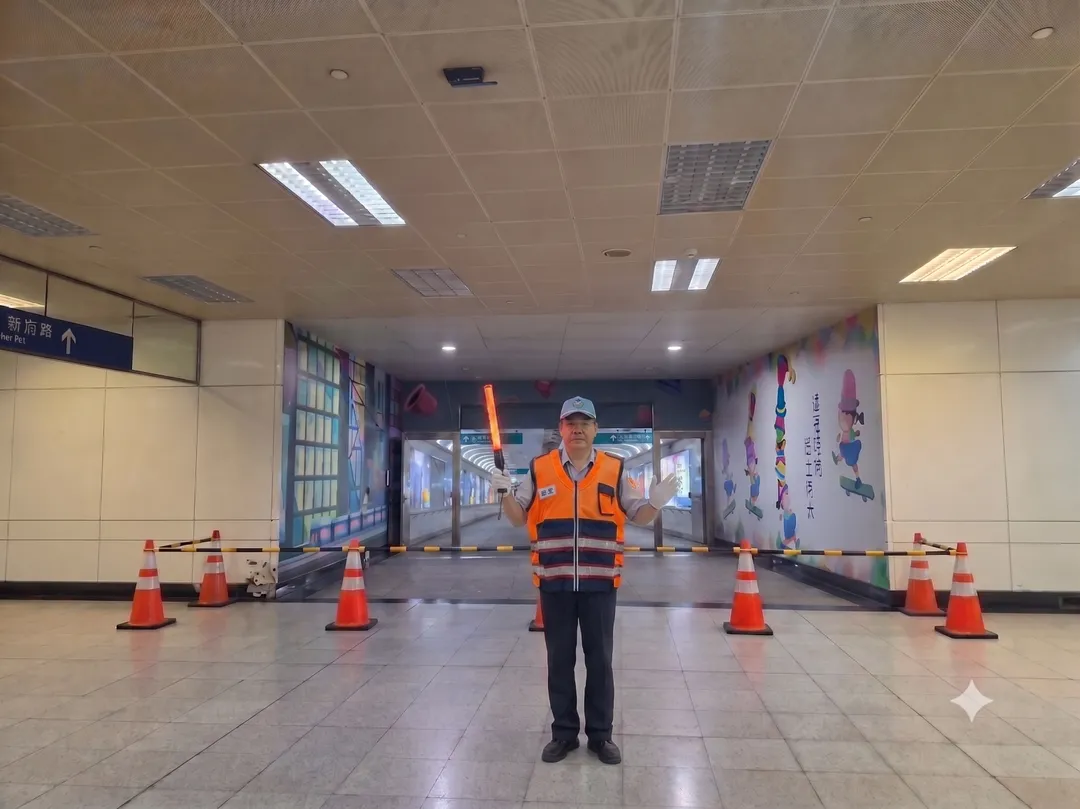 新府路及新站路地下道配電盤進行汰換工程,將封閉其地下連通道,提醒用路人提前改走平面人行道。(圖/新北市政府養工處)