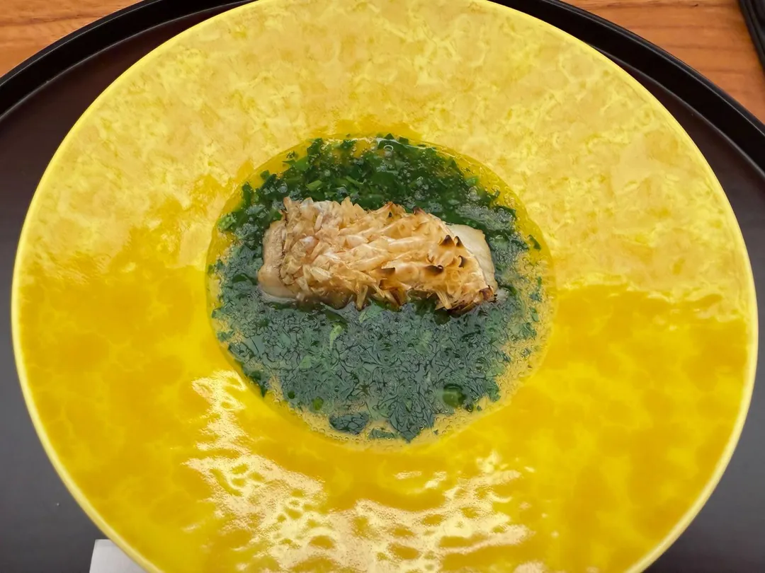進肴-甘鯛立鱗燒.皇宮菜。(圖/黃宏輝提供)