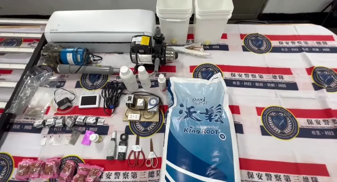 警方查扣作案工具。（圖／警方提供）