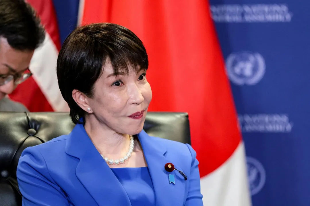 日本首相高市早苗。（圖／路透社）
