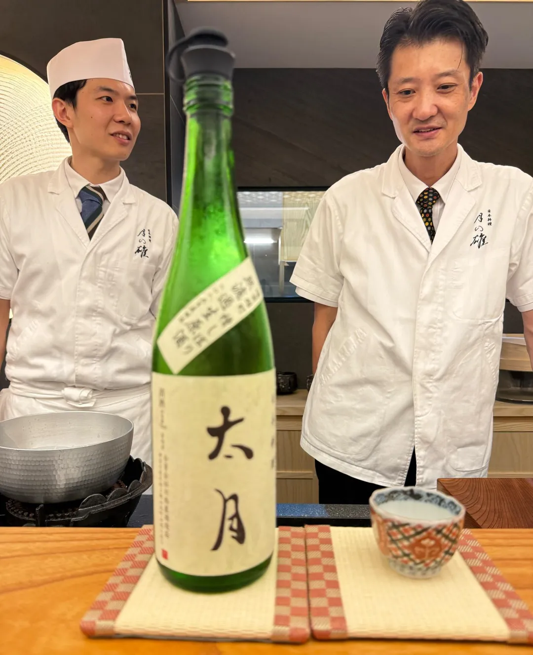 專屬太月清酒。(圖/黃宏輝提供)
