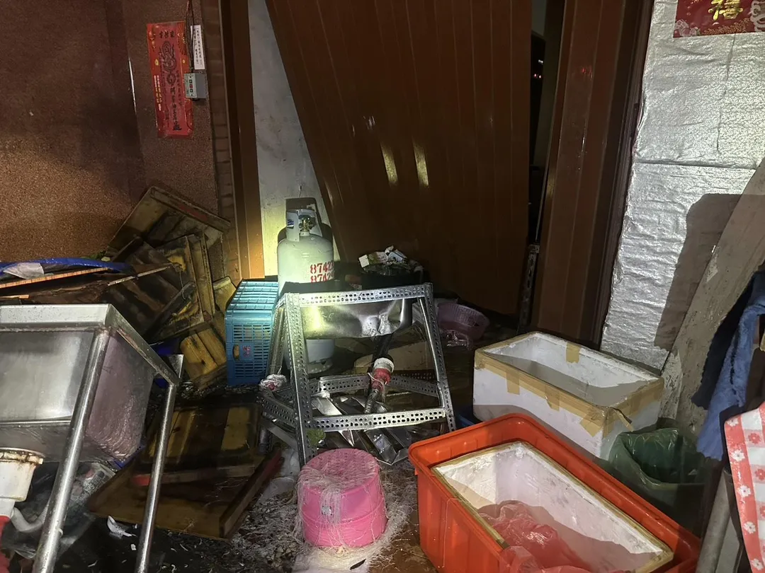 彰化縣警察局田中分局表示，此起事故造成1人輕傷，肇事駕駛無酒駕或毒駕反應。（圖／警方提供）