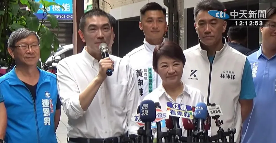 基隆市長謝國樑。（圖／中天新聞）