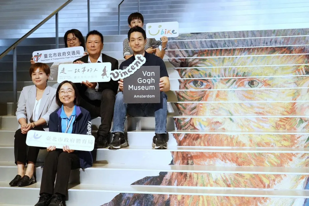 台北市文化局近期推出「臺北文化小旅行:梵谷篇」。(圖/北市府提供)