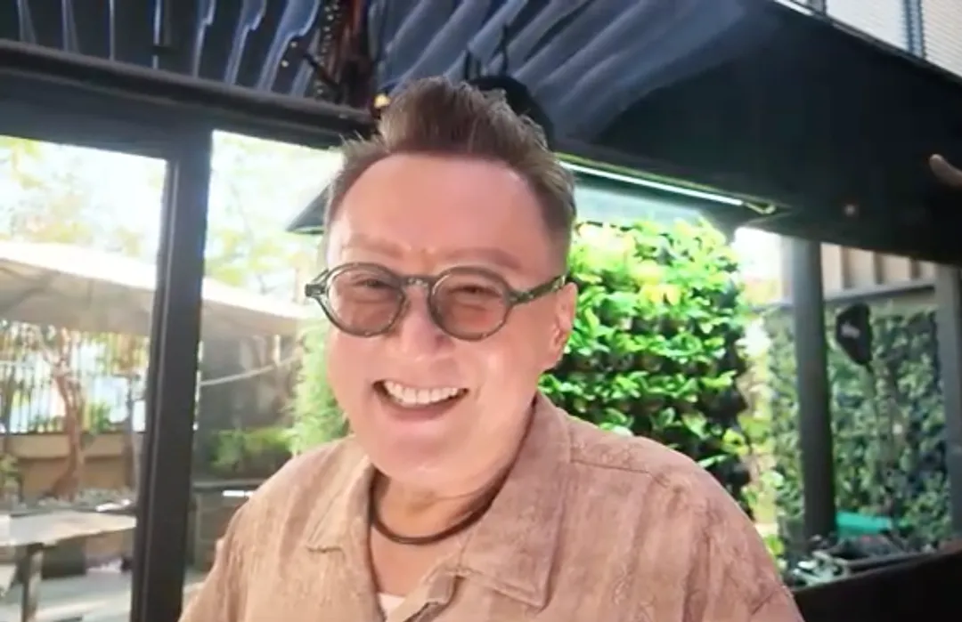 何篤霖表示卸下《命運好好玩》主持棒之後,目前將生活重心放在旅行。(圖/記者郭竹倩 攝)