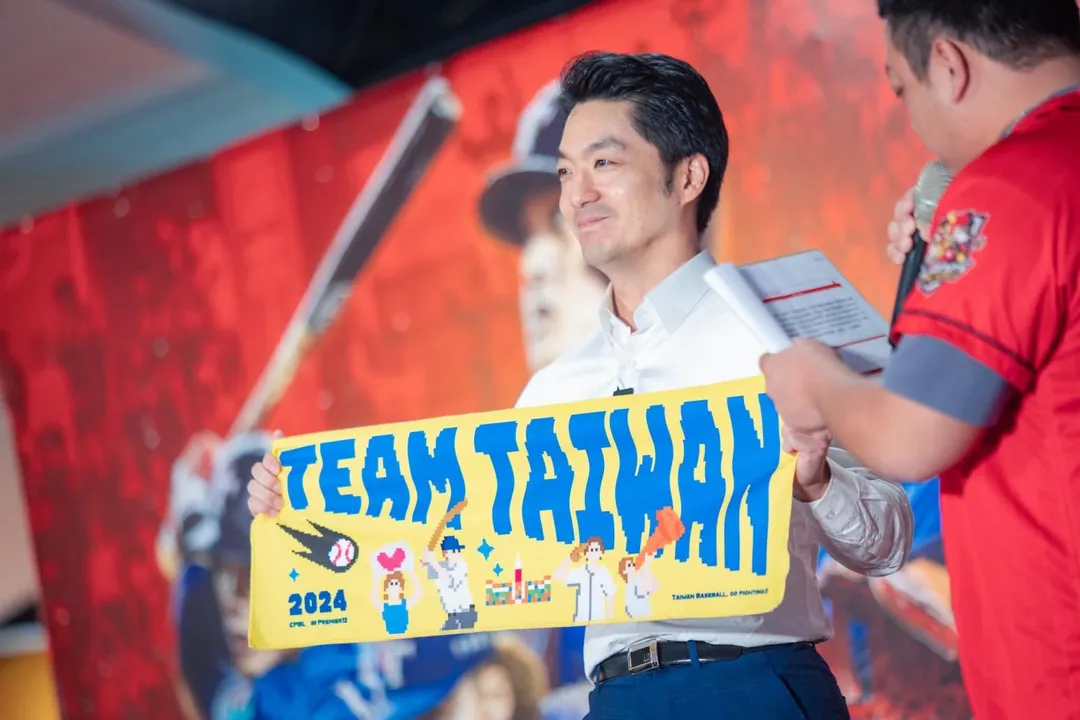 台北市長蔣萬安表態支持「TEAM TAIWAN」。(圖/蔣萬安臉書)