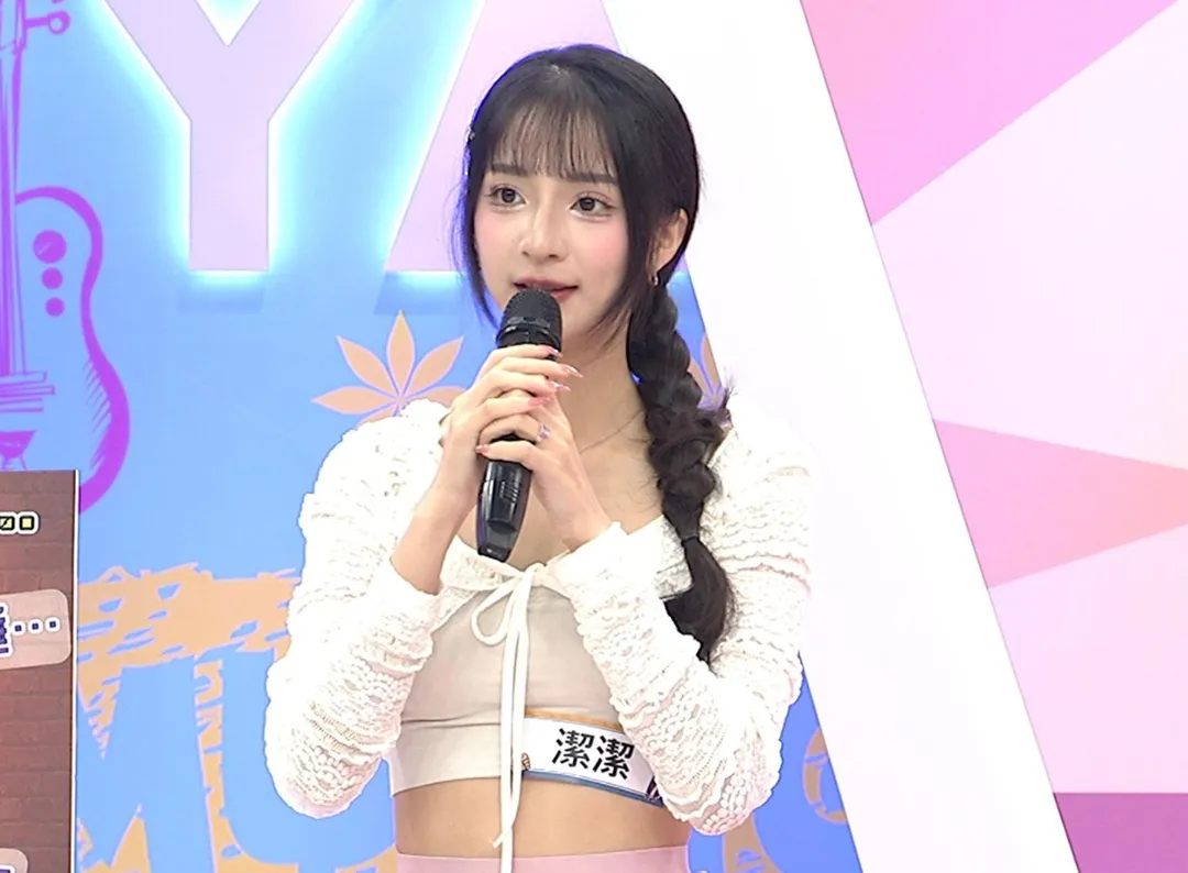 潔潔稱過去其實不想讓別人知道爸爸是藍波。（圖／中天電視提供）