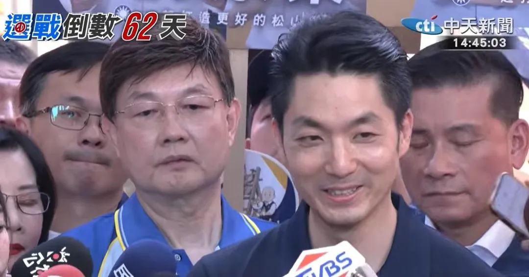 台北市長蔣萬安。（圖／中天新聞）