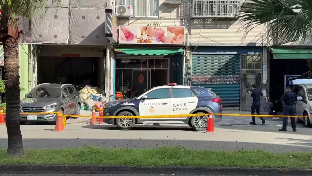 案發現場供奉2尊神明。（圖／中天新聞）