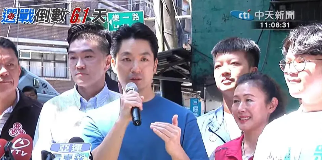 蔣萬安受訪。（圖/中天新聞）