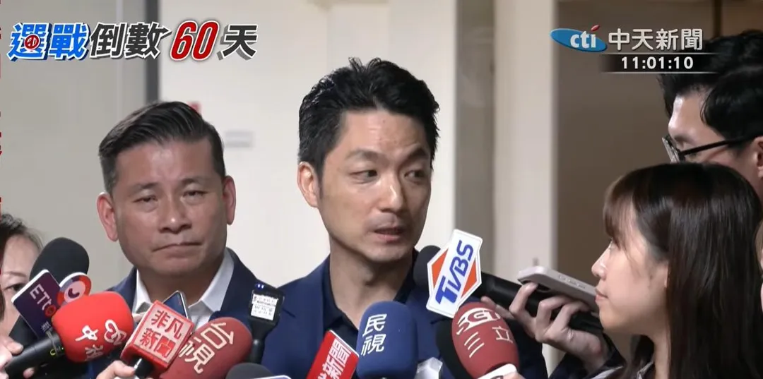 蔣萬安受訪。（圖/中天新聞）