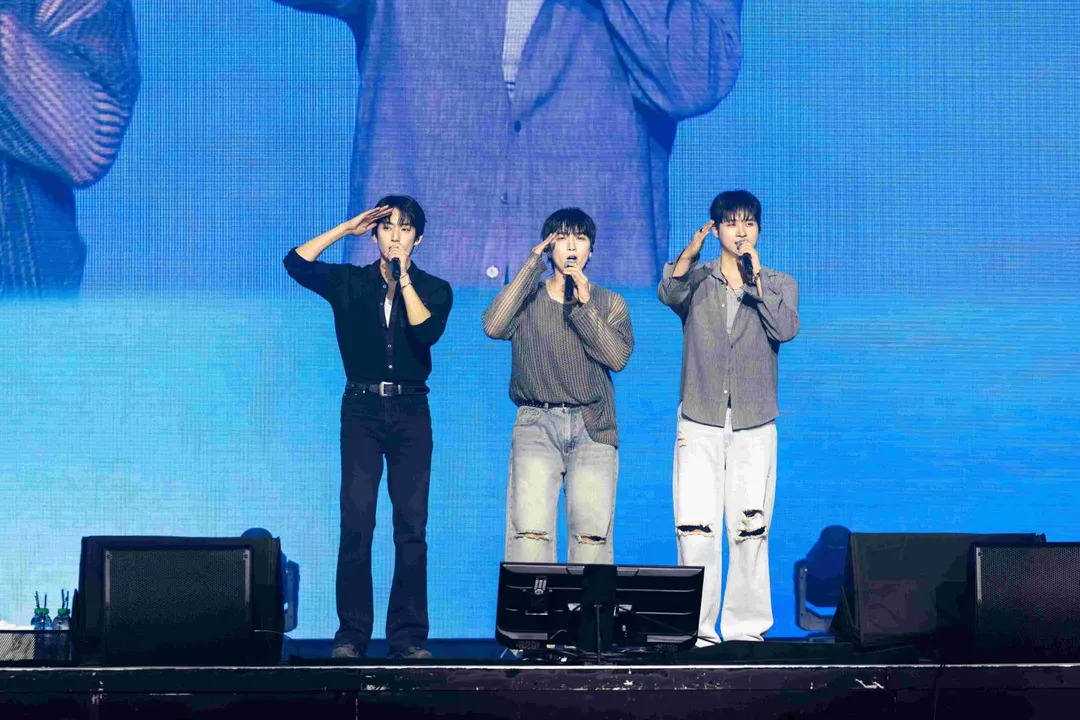 B1A4感性告白台灣粉絲。(圖/網銀國際影視 提供)