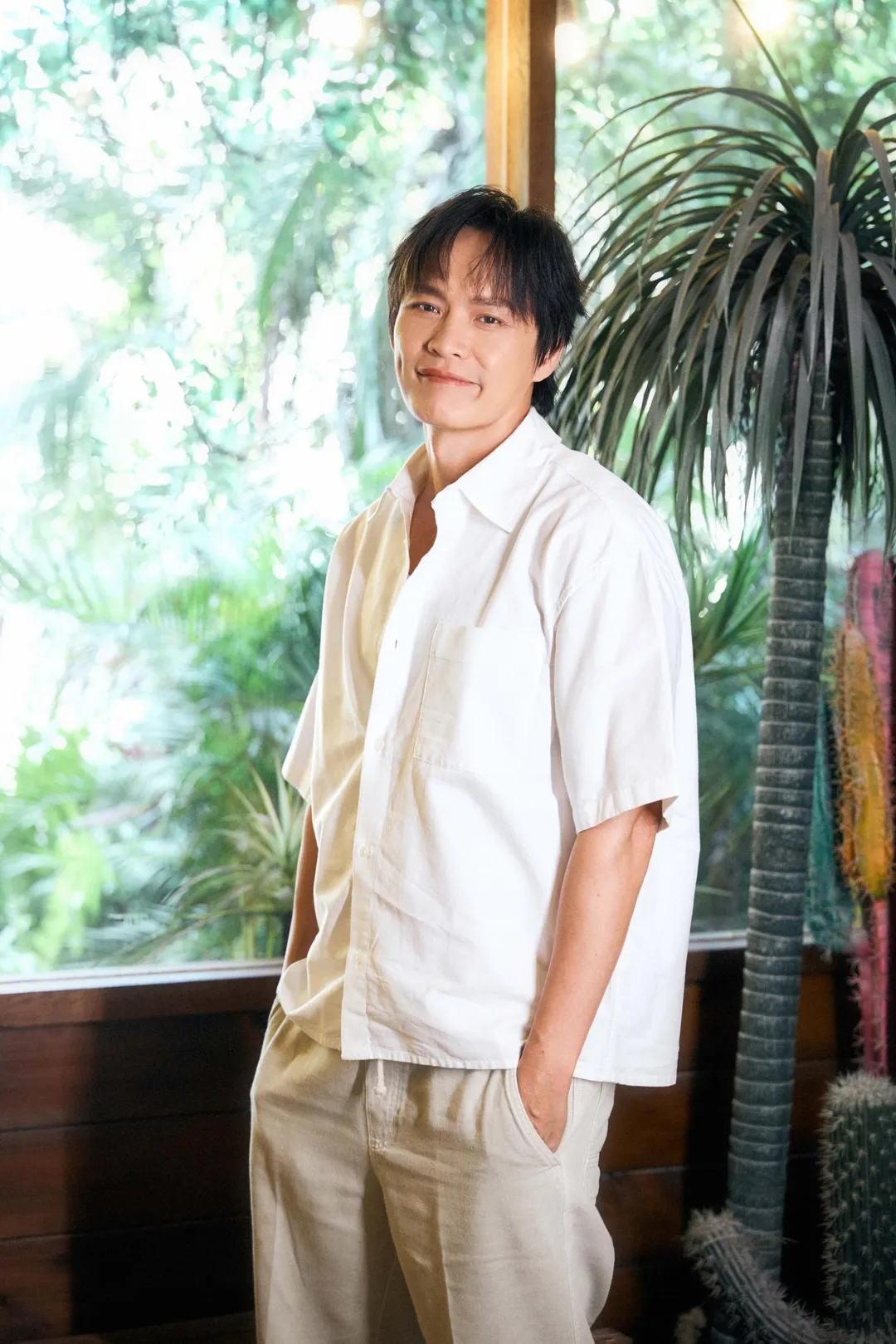 黃鐙輝分享與岳母萁媽相愛相殺的互動。(圖/我在娛樂 提供)