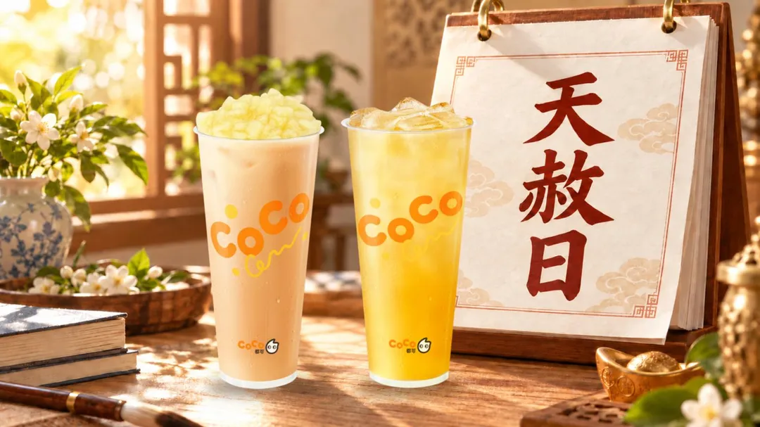 10 月 1 日天赦日,CoCo 都可自 10 月 1 日至 31 日推出為期一整個月的抗漲福利品,臨櫃與線上點購皆適用。(圖/CoCo 都可提供)