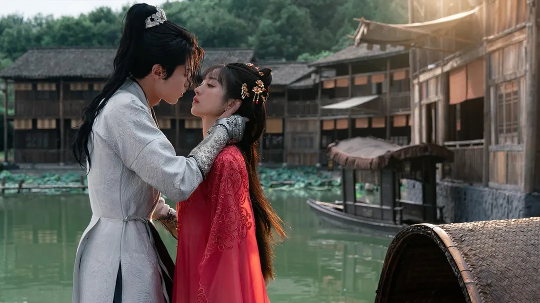 王鶴棣、田曦薇《大奉打更人》首次合作默契十足。（圖／中天綜合台提供）