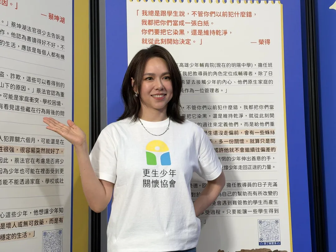 女星夏于喬與導演老公林書宇結婚7年，今年迎來寶貝女兒出生，2日產後首露面。（圖／記者 伍映澄 攝）