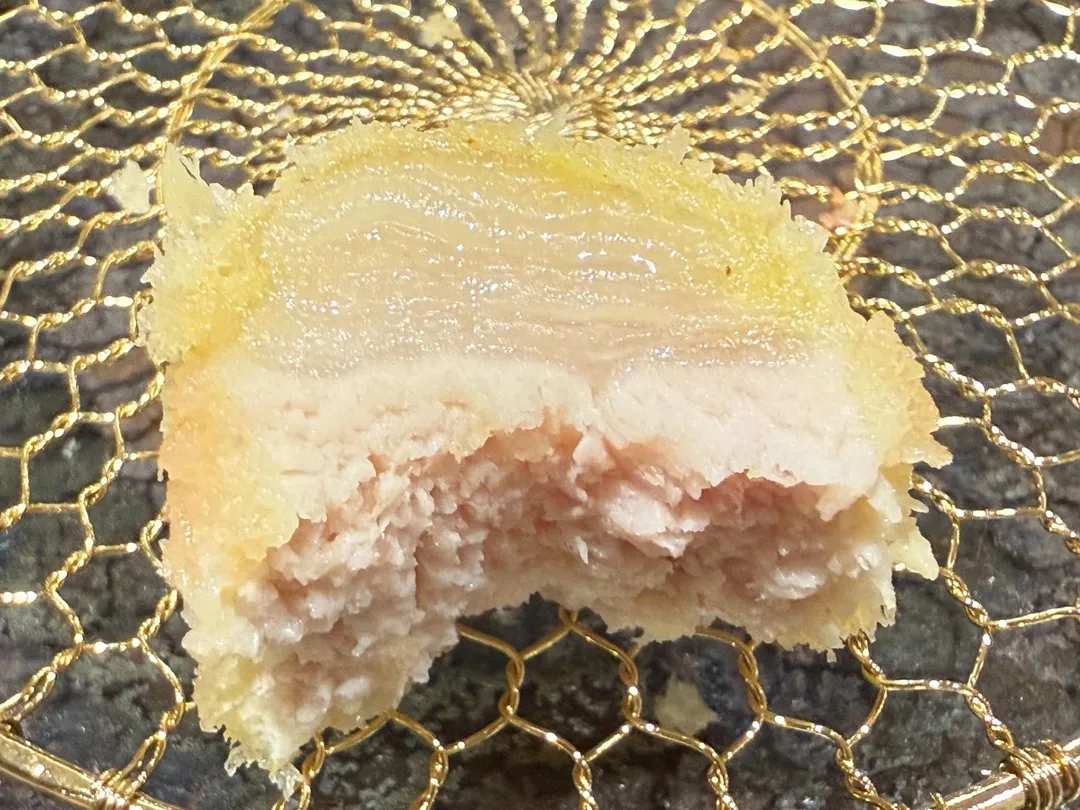 果凍不油膩有堅果香。（圖／黃宏輝提供）