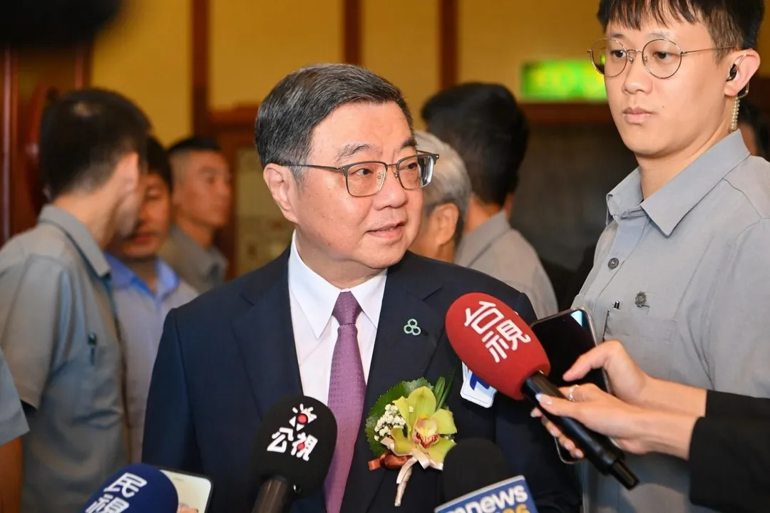卓榮泰出席「台電公司115年職工聯合婚禮」。（圖／行政院）
