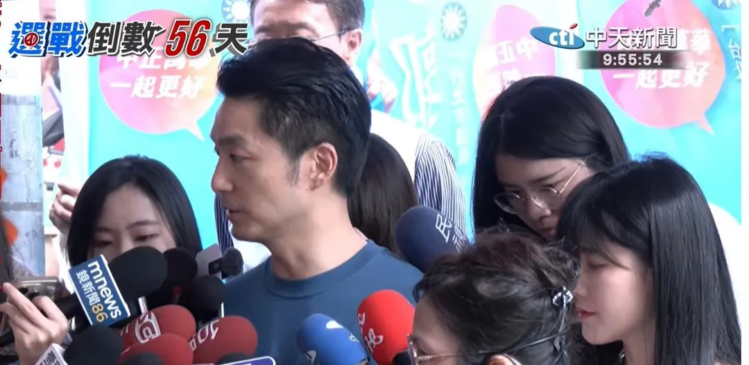 蔣萬安受訪。(圖/中天新聞)