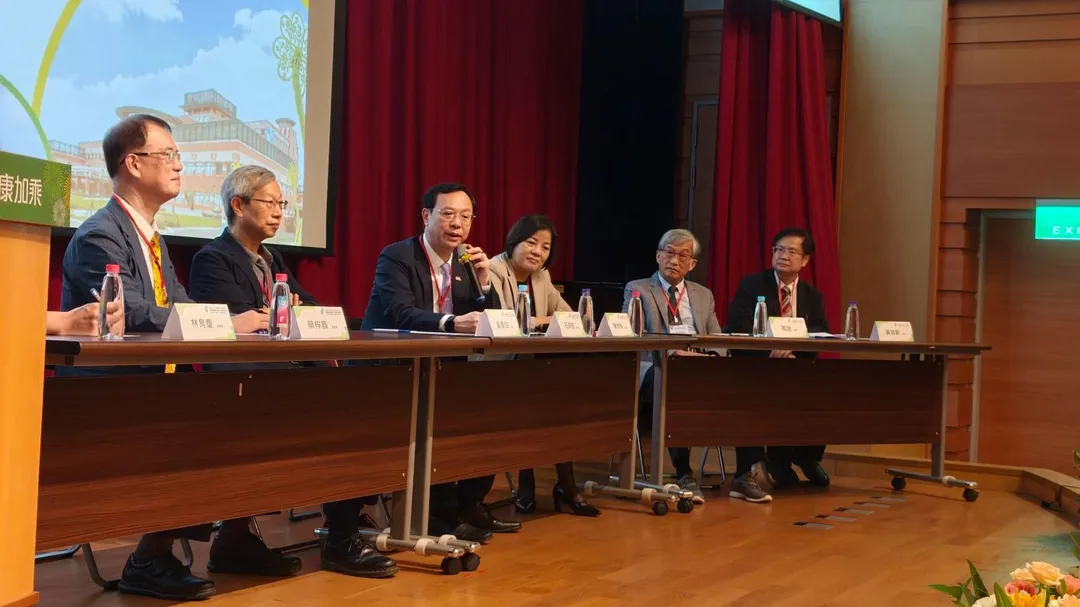 秀傳醫療體系舉辦「共好台灣.健康深耕」第一階段聯合成果發表會,邀請衛生福利部長石崇良、全民健康保險會主任委員周麗芳等人與會。(圖/彰濱秀傳紀念醫院)