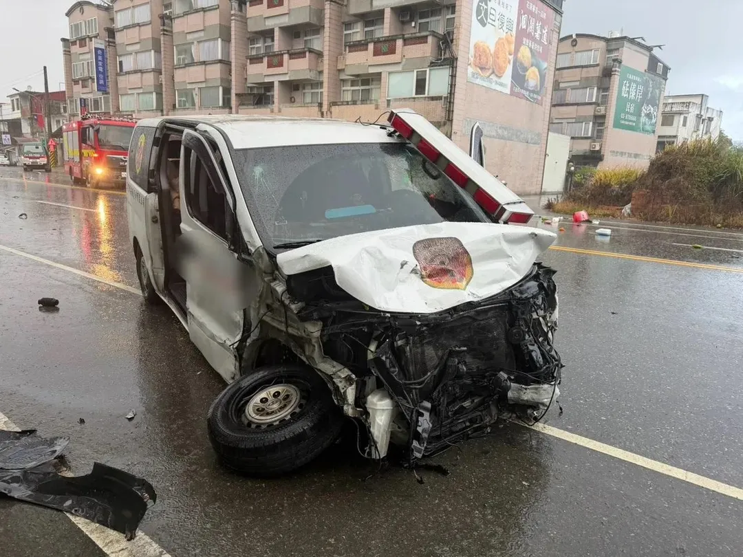 車禍現場。(圖/民眾提供)