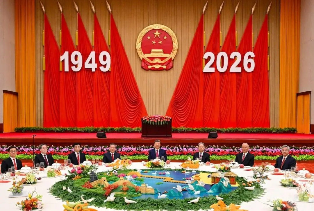 大陸建政77週年招待會在北京人民大會堂舉行。(資料照/新華社)
