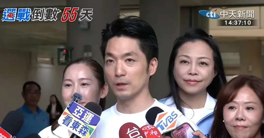 國民黨台北市長蔣萬安。(圖/中天新聞)