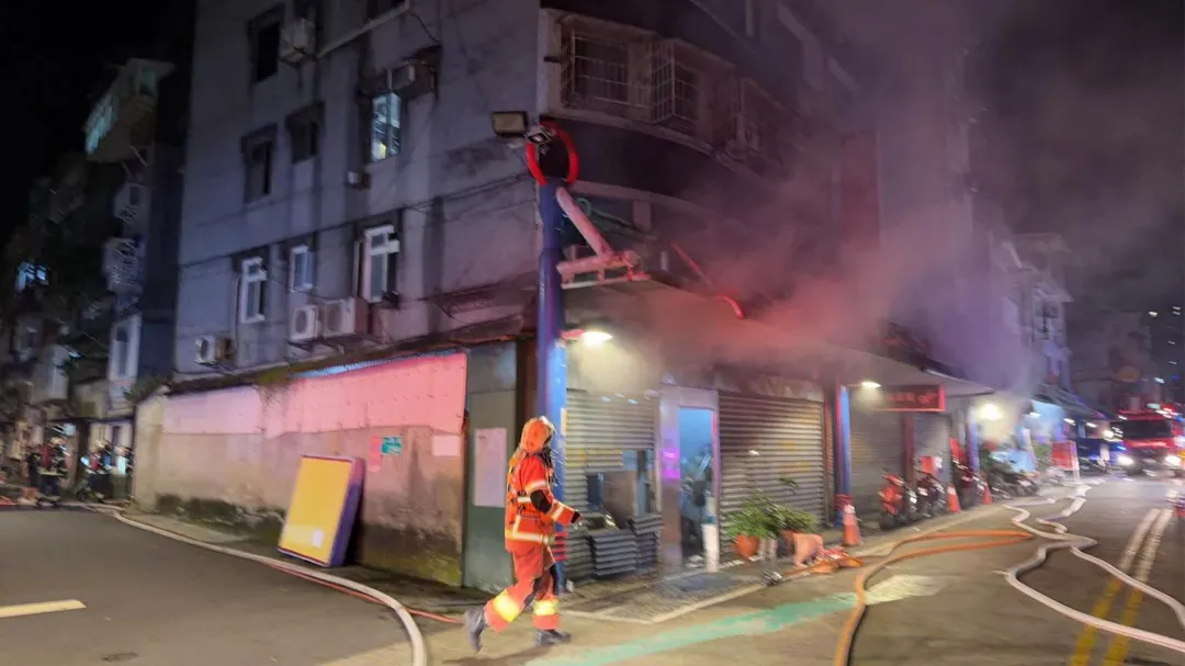 火災現場。(圖/消防局提供)