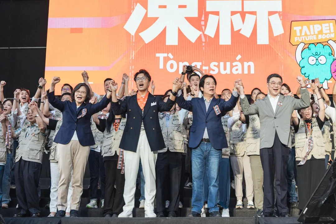 沈政男認為，毒品成為沈伯洋破口，洋流終究難破圈。（圖/沈伯洋競辦提供）