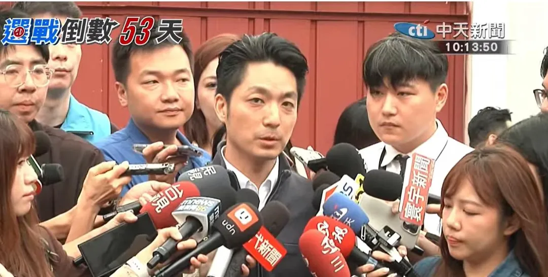 蔣萬安受訪。（圖/中天新聞）