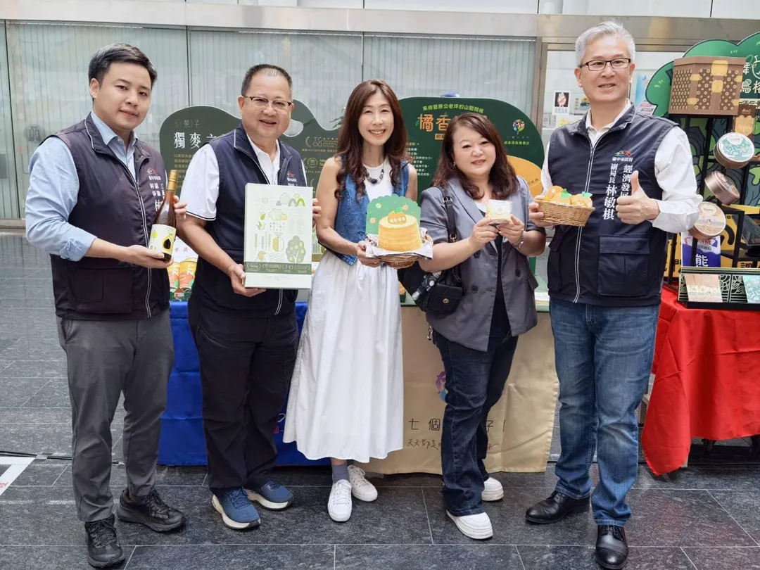 工策會透過評選、展售及通路媒合等多元資源，陪伴台中優質品牌持續成長茁壯。（圖／台中市工商發展投資策進會提供）