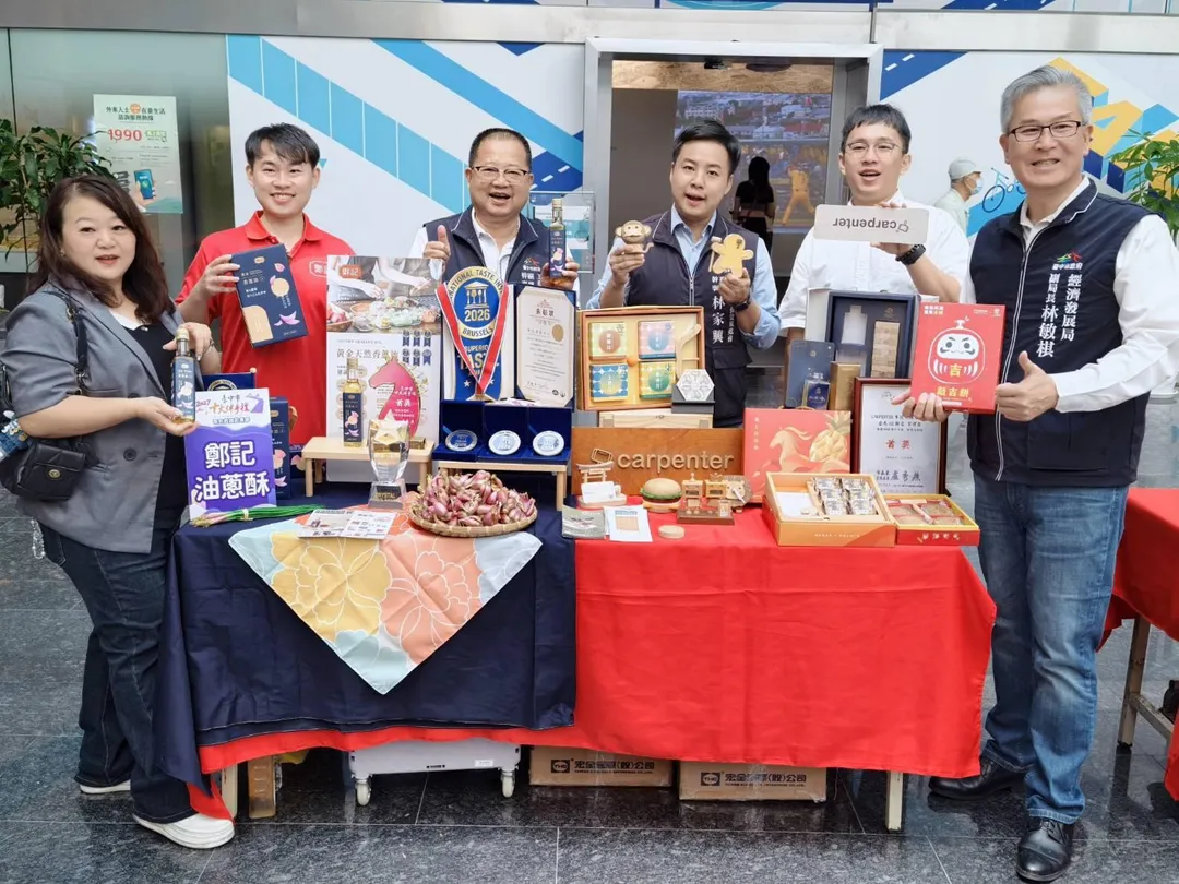 首獎品牌透過十大伴手禮平台累積知名度，持續拓展國內外多元行銷通路。（圖／台中市工商發展投資策進會提供）