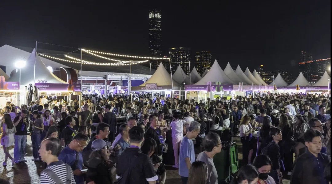 2026香港美酒佳餚巡禮，展位擴大到340個攤位。（圖／香港旅遊局提供）