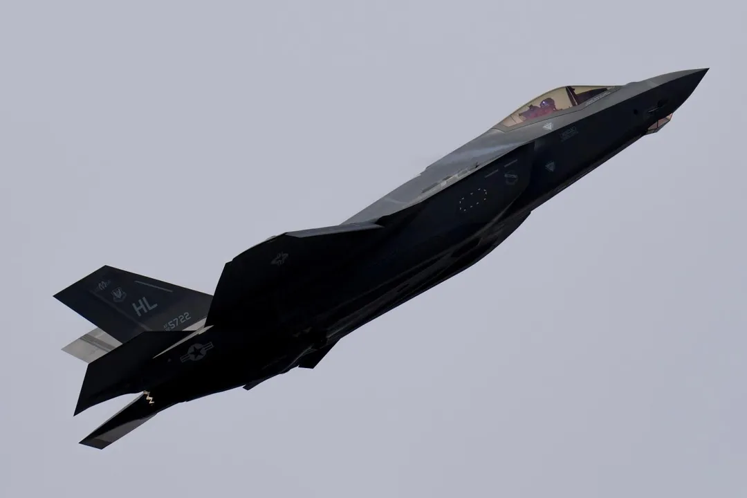 美軍F-35A戰鬥機。（圖／美聯社）