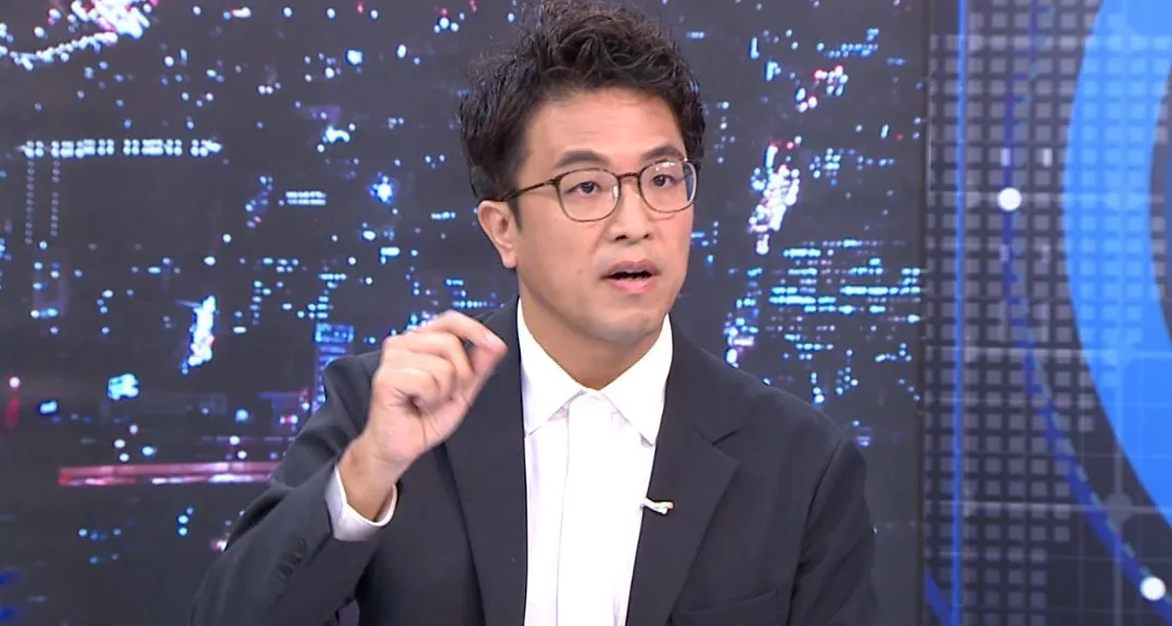 民進黨台北市長參選人沈伯洋。(圖/TVBS少康戰情室提供)