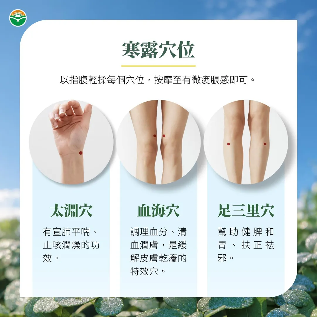 日常養生也可搭配穴道按摩。（圖／馬光中醫診所）