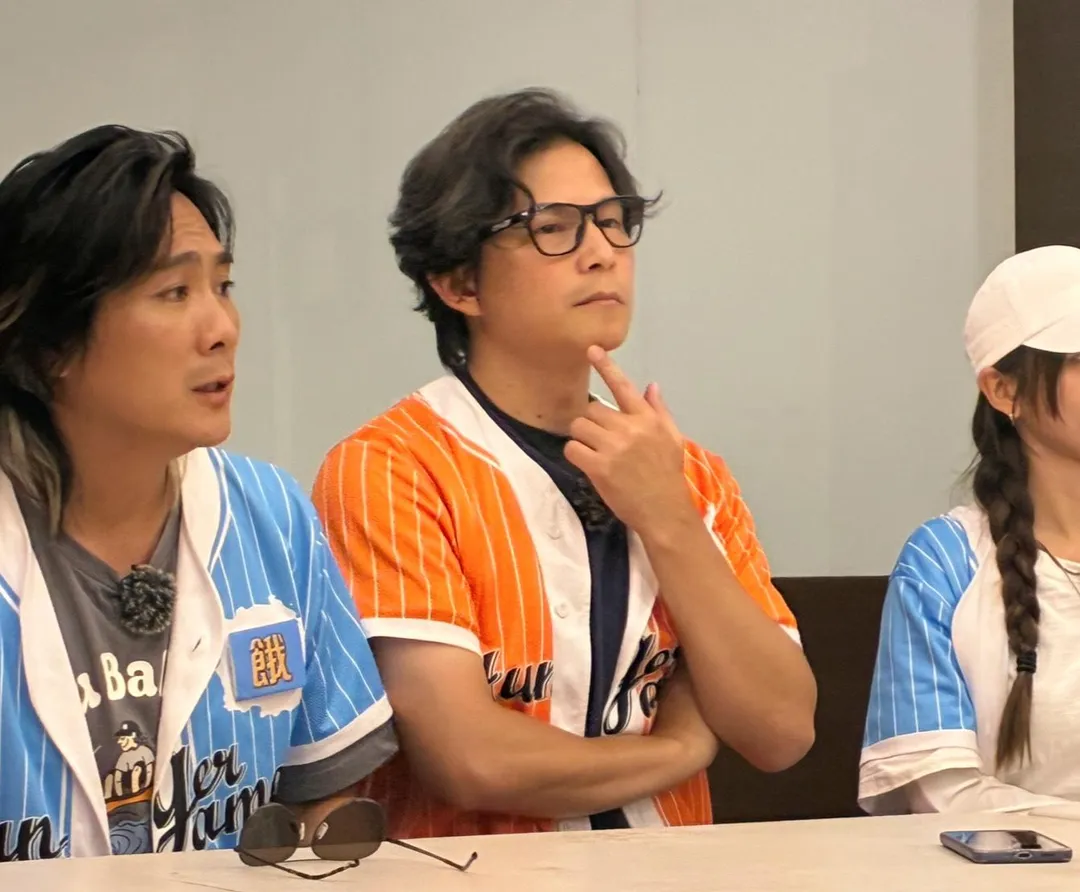 孫協志8日現身節目《飢餓遊戲》錄影。（圖／記者郭竹倩 攝）