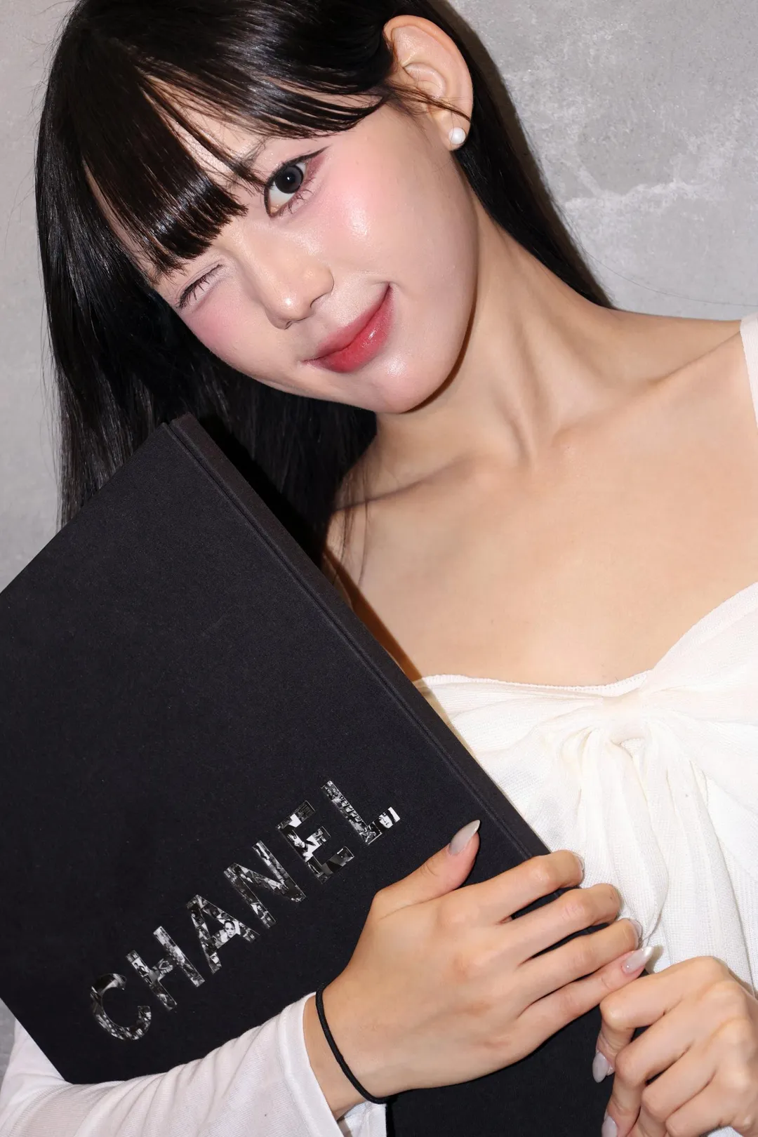 張瑜穦大學主修美容，卻意外踏上啦啦隊之路。（圖／譚兆青攝）